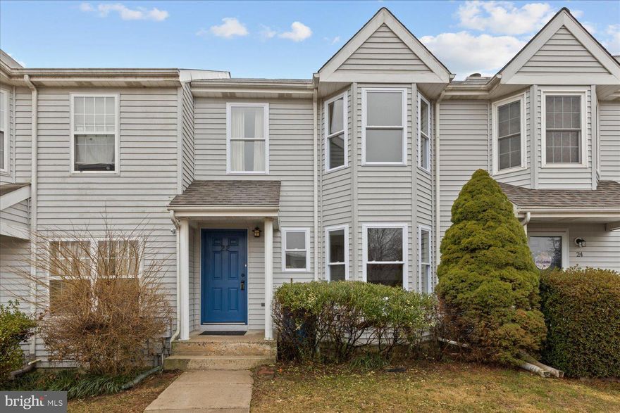 Welcome to 22 Cynthia Rd! This 3 bed 2.5 bath townhome boasts over 2000 finished sq ft of living space in turnkey condition. Walk into the formal entryway and you will notice the convenient powder room with a coat closet nearby. The L-shaped kitchen has wooden cabinets and laminate countertops with an eat-in breakfast nook. The dining room opens into the living room which has laminate floors and a fireplace. Upstairs the master bedroom has an en-suite, tiled bathroom and walk-in closet. The other rooms are spacious and share a hallway bathroom which has a tub shower and oversized vanity. The entire interior has new doors, fresh paint, and upstairs has brand new carpet. The finished basement has a laundry area, vinyl plank floors, recessed lighting, and a hidden mechanical room. The bones are great also with a brand new roof, windows, and a forced air central AC system. Outside you can enjoy warm evenings on your secluded deck and not have to worry about tons of maintenance. Don't miss your opportunity for simple living in the Valley Crossing Community!