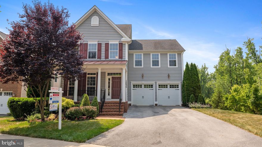 Welcome to your dream home! This stunning single-family house is a true gem, offering luxurious features and an idyllic location. Step inside and be captivated by the grandeur of the two-story foyer, adorned with beautiful hardwood flooring, crown molding, and chair rail.  This home boasts a perfect blend of elegance and functionality. The main level includes a spacious home office, ideal for those who work remotely, as well as a formal dining room for hosting memorable gatherings. The family room is a true showstopper, featuring a high coffered ceiling and a gas fireplace with a floor-to-ceiling stone hearth, creating a cozy and inviting atmosphere.  The kitchen is a chef's delight, complete with a large center island with a breakfast bar, exquisite granite countertops, a gas cooktop, and double wall ovens. Adjacent to the kitchen, the breakfast room and provides access to a back deck with an electric awning, where you can enjoy outdoor dining and relaxation.  On the upper level, you'll find four generously sized bedrooms, two full baths, and a convenient laundry room. The primary bedroom is a true sanctuary where you can even enjoy the in home surround sound system. It also offers a sitting room, two walk-in closets, and an ensuite bath with double vanities, a jetted tub, and a stall shower.  The basement level of this home is simply amazing, with a walkout that leads to a private backyard oasis. The expansive recreation room provides endless possibilities for entertaining and relaxation. An additional bedroom and a full bath offer privacy and comfort for guests or family members. The utility room is equipped with a second set of washer and dryer, adding convenience to your daily routine.  Situated on a one-of-a-kind lot, this home is adjacent to the picturesque treelined Greenway Trail trails and overlooks serene retention ponds, offering a tranquil and picturesque setting. The meticulously maintained landscaping adds to the beauty and charm of the property.
Parking is a breeze with the exceptionally long driveway, providing space for up to four cars. As part of an amenity-rich community, you'll have access to clubhouses, swimming pools, tot-lots, and walking trails, ensuring there's always something to enjoy right at your doorstep.  Convenience is key, and this home delivers. You'll find yourself just moments away from shopping, restaurants, the Black Hills Regional Park, Prime Outlet Mall, and the I-270 for easy commuting.  Don't miss the opportunity to make this exquisite house your home sweet home. Schedule a showing today and start living the life of luxury and convenience you deserve!