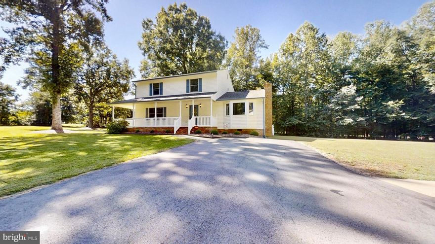 ATTENTION!!! This property will not last long, priced to sell. WELCOME HOME to this well manicured two story colonial nestled in Spotsylvania County. This property offers all the privacy you could want with 5 + acres. Asphalt driveway leads to a beautiful two story Colonial house and detached two car garage. The wrap around porch gives you plenty of Room to sit and relax and watch the  sites and sounds or head to the back deck for some grilling. Home is equipped with two living rooms on the first floor as well as separate dining room. This home is a one owner that has been been loved and taken very good care of over the years. Sellers to provide a flooring allowance, as well as a 1 year home warranty. Please call listing agent for showing due to alarm system.