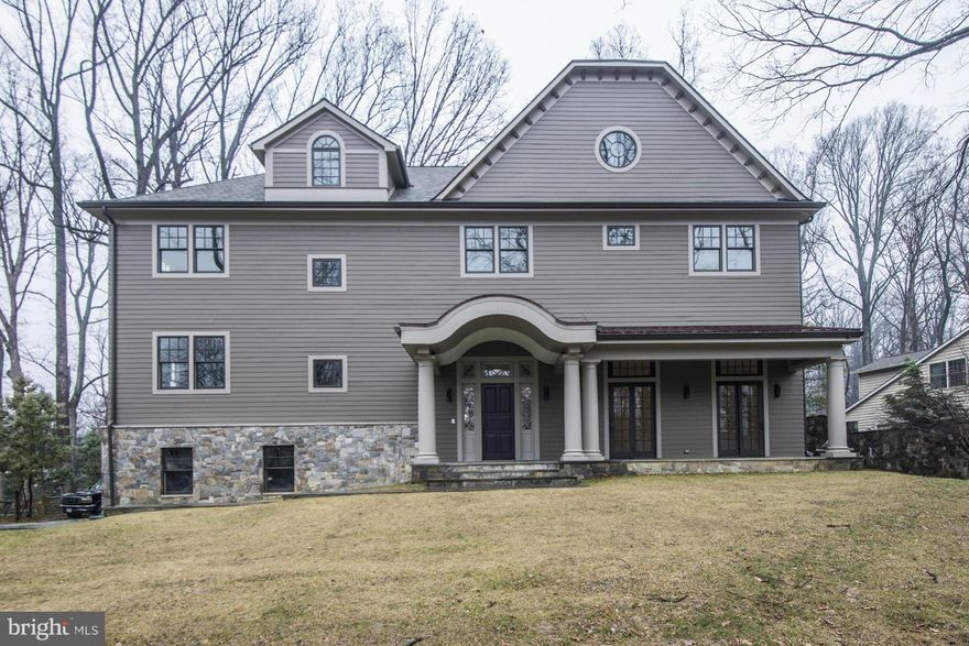 Impressive Hardiplank & stone colonial in Manor Park ready for your clients to complete, three car side load garage, elevator, Savant lighting system and a private half acre lot. This home is an entertainers dream with large public rooms chef's kitchen with eight burner cooktop, Thermodor double wall oven & dishwasher, large flagstone patio in the rear yard.