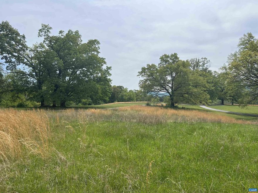 Beautiful, peaceful building site in the heart of Ivy...Open meadow in the front wooded in the back...Fabulous building site with the ability to have a large footprint...level to gently rolling....5 acres set in an established neighborhood...easy access to the western schools and town...