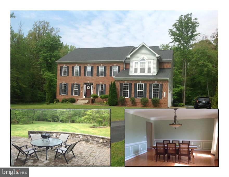 Stunning 3 story w/ center foyer, octagon opening to 2nd floor ,hardwood flooring most of main level,steps and some 2nd level,  formal living & dining, family room, gathering room, den, finished 3rd level with office /study, large windows to allow the natural sunlight in.HUGE bedrooms., loads of closet storage, stone patio, in ground pool, Situated on culdesac surround by other custom homes. 24 HR