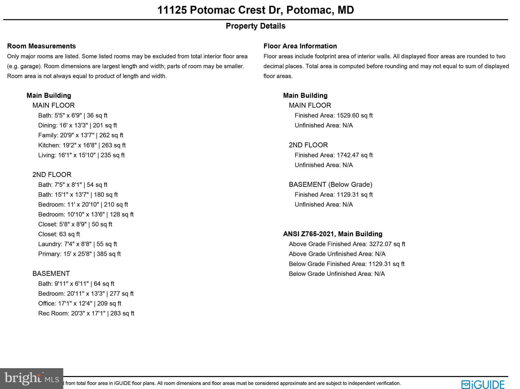POTOMAC CREST - Residential
