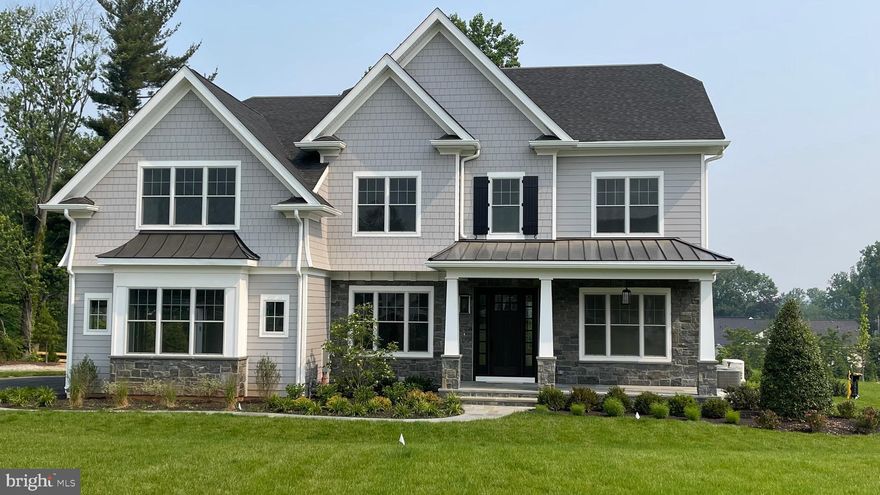 Don't miss your opportunity to Build in TIBURON! Bentley Homes'  new CHANDLER PLAN is just 1 of 5 Great Home Designs  that can be built in as few as 12-15 months depending on lot choice. Located in highly desirable  Easttown Township with T/E Schools and  less than 5 minutes from EA.  This new exciting Chandler Design features 10' First floor Ceilings with front and rear staircases including the 3 story open main staircase connecting all floors of the home in elegant style.    At 4599+ Sq Ft, this home offers all you could want in terms of comfort and space to suit your personal and entertainment needs.  Formal rooms and open spaces allow for flexibility in household pursuits.  The main floor features a Library, Formal Dining Room,  Great Room, Kitchen, Butler's Pantry, Breakfast Room, Mudroom with Pantry Storage and W-I-C, and (2) Powder rooms.  This 4 Bedroom 3 full and 2 Half bath plan offers the potential for more customization to add more bedrooms and bathrooms or to finish the lower level with standard 9' foundation walls. Love to entertain, consider adding the catering kitchen to complement the bar service possible from the butler's pantry with sink and bar space revealed behind 8' tall standard 2 Panel barn doors.  Upstairs you will find a Primary Bedroom Suite that spans the entire rear of the home with 2 W-i-Cs with windows, and a Spa Bath Retreat with dual vanities, makeup counter, 5 x 8  shower with frameless glass shower door, and spacious linen closet.  A lounge area, 3 Bedrooms with W-I-Cs,  2 Bathrooms , hall linen and 2nd floor Laundry Room accessible to bot the Primary BR Suite and the upper hall add needed convenience for today's homeowners.  Other exterior upgrades are avaiable to include  adding stone, roof dormers and more variation to the standard James Hardie plank exterior or by enlarging the standard composite deck or adding a screened porch,  All homesites are  1+ Acre with ample space to plan for a pool if desired.   TIBURON Sales Center  is located in BOXWOOD HILL at Wayne at 104 Bryn Lawn Ln, Wayne PA 19087. (Photos shown are of the Chandler Model home at Boxwood Hill so not everything shown is included in the base house listing price shown).