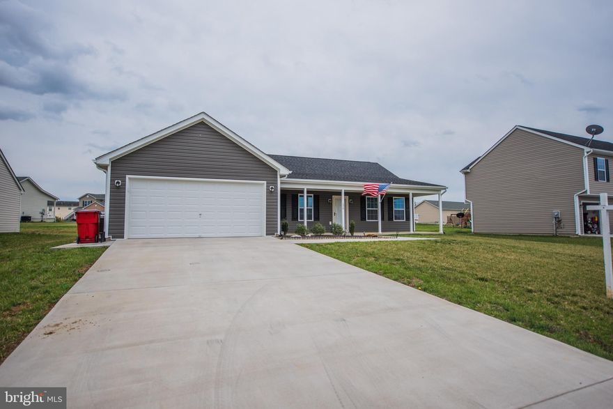 Very nice home in established community.  No stairs to navigate! 2-car garage, 12 x 16 concrete patio and nicely decorated and maintained. Custom closets are already done for you! Water treatment system installed.  Ready to move in!