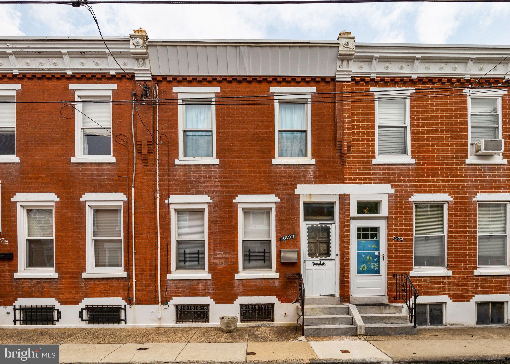 Welcome to your opportunity to join the vibrant Newbold community on charming Rosewood Street! This classic South Philly rowhome features beautiful hardwood floors throughout, a sun-drenched back patio perfect for relaxing or entertaining, and plenty of room to make it your own. Step into a bright and airy living and dining space, with natural light pouring in from windows at both the front and back of the home. The kitchen offers ample cabinet storage, a brand-new refrigerator, and convenient access to the private patio. Upstairs, you’ll find two generously sized bedrooms—each with great natural light and continued hardwood flooring. The full bathroom sits at the top of the stairs and includes a linen closet plus additional storage. The spacious, fully cemented basement adds valuable bonus space for storage or future finishing. Major updates include a new water line and roof replacement in 2021, offering peace of mind for years to come. Don’t miss your chance to put down roots in one of South Philly’s most sought-after neighborhoods!