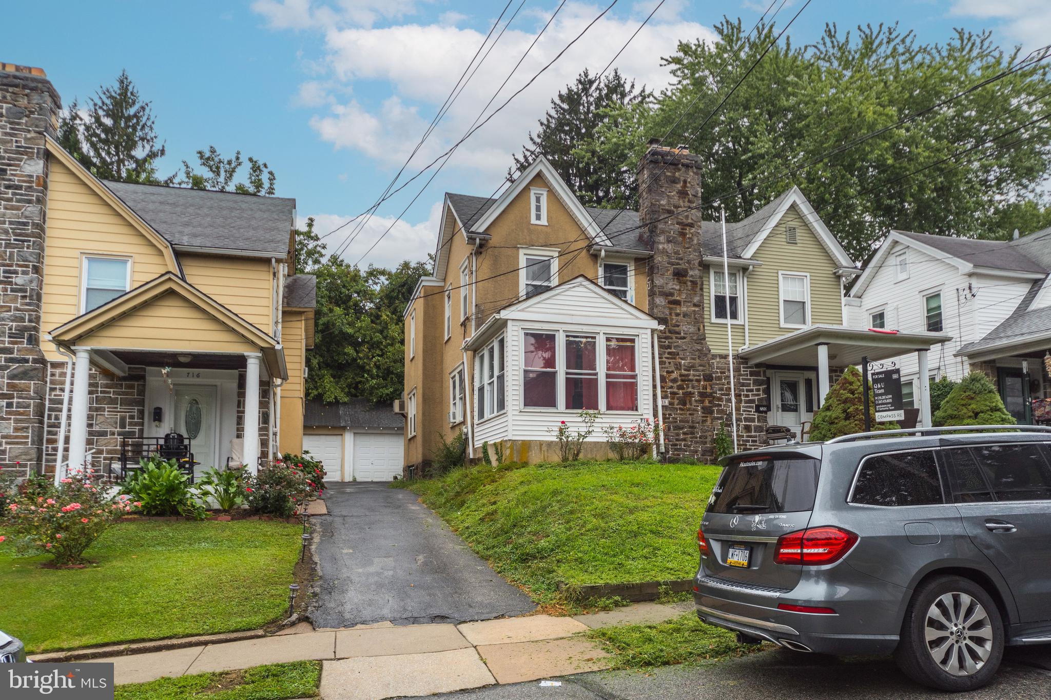 Welcome to this 3-bedroom, 1.5-bath twin home nestled in the heart of Drexel Hill. The first floor offers a bright and inviting living room, a formal dining area, and a spacious kitchen—perfect for both everyday living and entertaining. Hardwood floors run throughout, adding warmth and character to the home. Upstairs, you’ll find three generously sized bedrooms and a full bathroom. Outside, enjoy a good-sized backyard and a rear deck, ideal for relaxation or gatherings. This home is situated on a beautiful block in a highly desirable location.