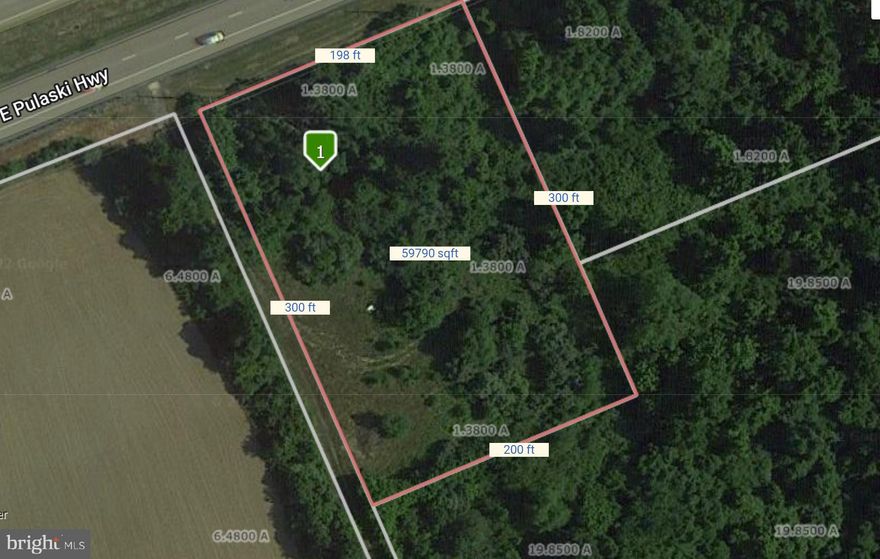 Vacant lot zoned BG. Per the Town of Elkton. To hook-up to the town sewer the property will need to be annexed into the Town of Elkton. Sewer hook-up fee is $10,000. Water main would need to be installed and is approximately 500 feet to the east of the property. Water Hook-up fee is $5,000 along with the fee of running  a water main line. Soil Perc Types:Soil Name : Mattapex silt loam, 0 to 2 percent slopes
Rating : Partially Hydric
Province : Coastal
Testing Guide : SeasonalPurpose.  The purpose of the Business General (BG) zone is to provide for commercial uses,
activities, and combinations thereof of a general nature including retail, wholesale, and
business intended to service an area of several communities.  Further, the intent is not to
create new strip patterns along the roadways, but to encourage integrated plans with
concordant site design to reduce trip lengths.