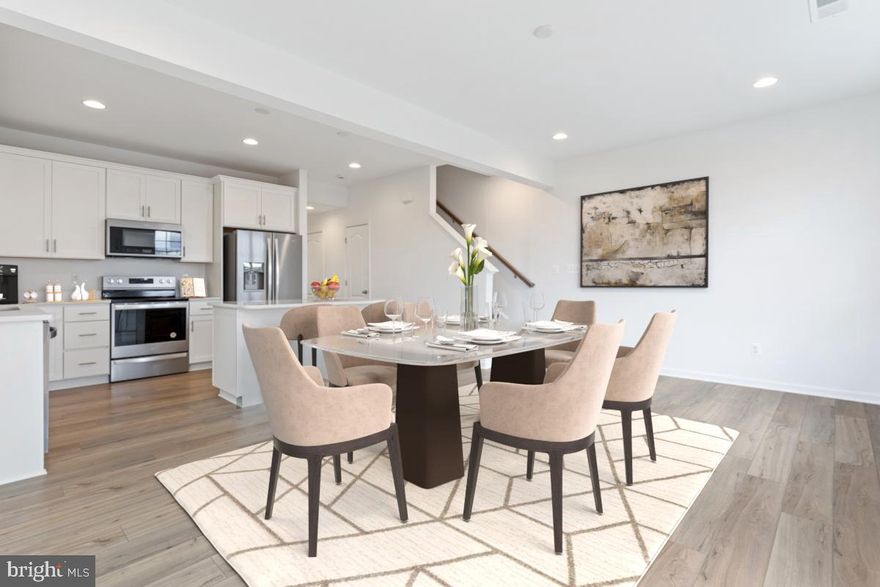 BRAND NEW CONSTRUCTION of the Lynnhaven II in Berkeley County’s premier planned community featuring a clubhouse, swimming pools, walking trails, lush landscaping and mountain views. The Lynnhaven II is a 2 level townhome featuring a covered porch, 1 car garage and 3 Bedrooms with 2 full Baths and an optional powder room. The front door leads directly into the open concept main level including 9 ft. ceilings, foyer with tray ceiling and coat closet, access to the garage, optional powder room and continuing into the spacious kitchen featuring stainless appliances, an optional island, maple cabinets and 11 different choices for granite/quartz countertops. The spacious family room has walkout access to the rear yard with a 15-lite glass door and privacy fencing on both sides. The primary suite includes a spacious primary bedroom with a large walk-in closet and sitting area. The primary bathroom features dual vanities with tiled shower with seat, private water and linen closets. This level includes 2 additional bedrooms, hall bath with dual vanities and shower/tub combo, linen closet and upstairs laundry. *Photos may not be of actual home. Photos may be of similar home/floorplan if home is under construction or if this is a base price listing.