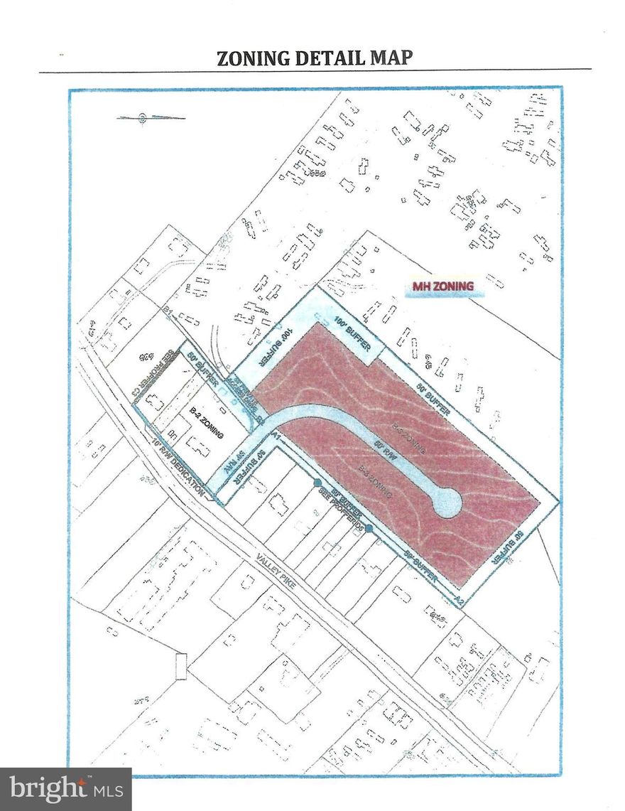 15 acres of B-3 mixed use land is just  North of Winchester in the Stephenson area between Interstate 81 and Route 11 North (Martinsburg Pike). Property sits in behind residential properties and will have access from route 11 with a 60 foot right of way at the entrance of Easy Living Mobile Home  Water and Sewer hookup is required for the land and access to the system is available