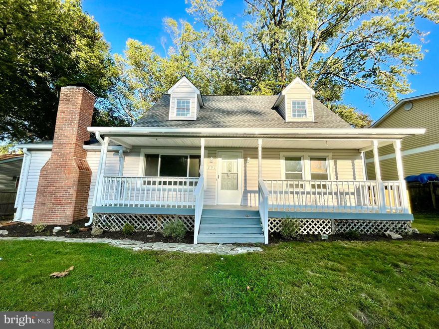 Welcome to this beautiful home with 3 beds and 2 full baths cape cod located in Dares beach!  This is the one you are waiting for!  Imagine sitting on the front porch reading and watching the sun setting or sipping that morning coffee on the massive deck in the private backyard.  Stroll down the quiet streets to the beach that is only minutes away.  The seller just did a total makeover to include: new roof, new light fixtures, fresh paint, new gourmet kitchen with white cabinets, granite countertop, and stainless steel appliances, two new bathrooms with elegant tiles and modern vanities, plus new flooring throughout, and the list goes on.  HVAC was just replaced about two years ago and the windows was done by the previous owner.  Schedule your showing today! Don't miss this opportunity to make this home your home sweet home!