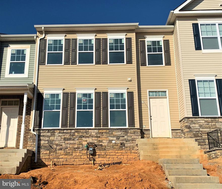 Brand New Townhome! March 2019 Delivery. W/$10,000 CLOSING! "Compton" Rear Kitchen Model,  2-Car Rear Load Garage, Hardwood at 1st floor, Stainless Steel Appliances,Granite Counters, Gas Cooking, Gas Heat, Tankless Water Heater. Finished Rec/ room & Full bath in basement, Community Amenities feature: Clubhouse, Pool, Basketball & Tennis Courts, Playground.