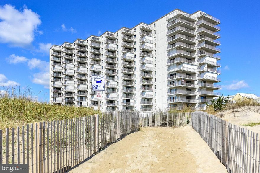 Spacious 2 br /2 bath condo, with a large balcony - enjoy gorgeous ocean and beach views from the 8th floor of this highly sought  after building.  The building has a beautiful outdoor pool and deck area, a fitness room,  a private storage locker on the ground level, bike storage, and your condo fees cover internet and cable! This is being sold " as is",  and there are no exclusions.