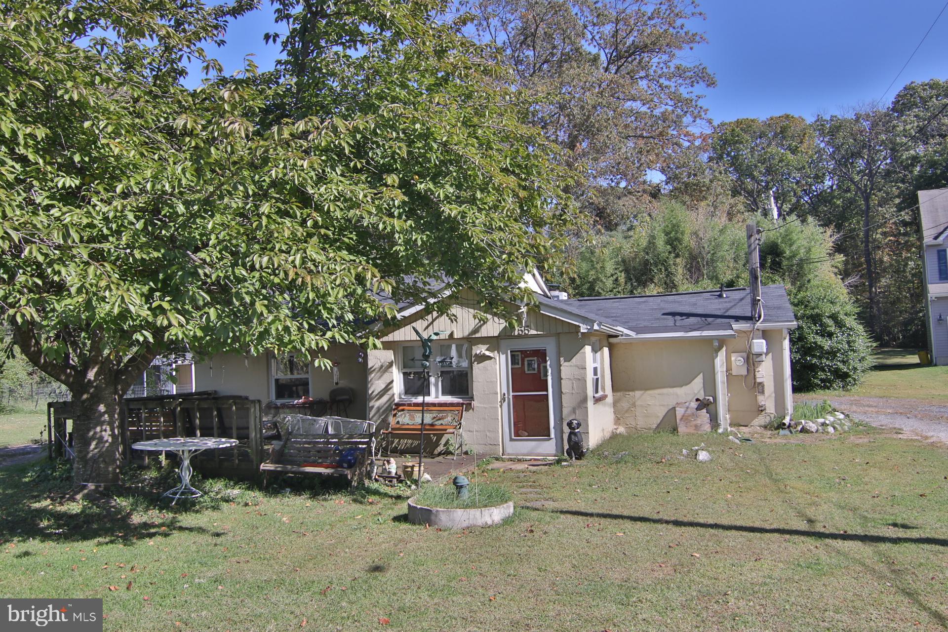 One level living in great location on Generals Highway in Millersville ** Lot is .65 acres ** New roof 2021 ** Double pane windows ** New oil furnace 2022 with hot water baseboard ** 3 storage sheds* 3 window AC units convey** Well has softening system ** Lot size is 62 x 190 x 64 x 180