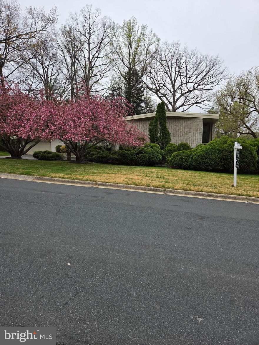 Remarkable property in  sought-after Bannockburn. Value is in the land. Reimagine the existing Mid-Century Modern home or build the home of your dreams. 4 BR/ 3 1/2 Bath spacious home on a large lot situated off the service road at Helmsdale and River.   Enjoy the in-ground swimming pool in backyard. Call Agent with any questions.  Enjoy the neighborhood of Bannockburn and all it has to offer. Beautiful homes on large lots, sought after public and private schools, access to Downtown Bethesda, Washington DC , Northern Virginia and Transportation centers.