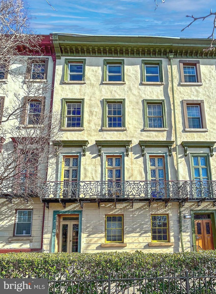 List price is Opening Bid at the Online auction to be conducted on Auctioneers website. - Auction starts Wednesday, January 24, 2024 ends Monday, January 29, 2024 at 1PM.  Estate Sale: Renovation Opportunity - Colonial Townhome in the "Poppleton" Neighborhood of Baltimore City improved by 6 bedrooms, 2 Kitchens + 7 bonus rooms and 3 full bathrooms. The main level of the home includes an entry way with a hallway leading to upstairs or the main level including 2 bedrooms, laundry hook ups, access to the back patio area. The 2nd level has a kitchen, dining room, 2 bedrooms, 1 bonus room and 1 full bathroom. The Third level has 2 bonus rooms and 1 full bathroom. The Fourth Level has 1 Bedroom + 3 bonus rooms. The Fifth level has a dining room, kitchen, 1 bedroom, 1 bonus room and 1 full bathroom. The lower level is unfinished with storage and utilities. Features Includes: Front & Back Patio, Multiple Fireplaces, 2nd floor Front Balcony, Front Shoe Snow Removal, Back Yard and Franklin Square Park on front.