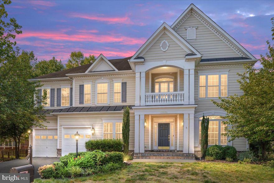 Offer Deadline - Monday, August 5th at 12pm. Welcome home to this stunning Faulkner model surrounded by beautiful, mature landscaping on a cul de sac lot in the heart of sought-after Broadlands! This gorgeous 6-bedroom, 5-full and 1 half bath home offers more than 5,600 square feet of finished living space, designed to meet your every need. When you step through the front door you are greeted by lovely refinished hardwood floors and an impressive 2-story foyer. Just off the foyer lies a spacious home office and a formal living that opens to the dining room. Beyond the dining room you will find the heart of the home, a gourmet kitchen equipped with a large island, gorgeous white cabinets, granite countertops, black stainless steel appliances, and a walk-in pantry. Enjoy a light-filled sunroom right off the kitchen, ideal for morning coffee or casual dining. Adjacent to the kitchen, a large family room with gas fireplace offers a perfect gathering space. Rounding out the main level is a versatile bonus room perfect for a second office or an additional bedroom, a powder room, and the laundry room equipped with Samsung extra large capacity washer and dryer that make laundry a breeze. Both allow you to run 2 loads at the same time on different settings! 

The upper level features five generously sized bedrooms, including a luxurious primary suite with sitting room, two walk-in closets, and a spacious ensuite bathroom. Bedrooms two and three also feature ensuite bathrooms and walk-in closets, while bedrooms four and five share a Jack and Jill bathroom.

The lower level is an entertainer's paradise with a huge recreation room, media room for movie nights, sixth bedroom and fifth full bathroom, huge storage space, and an additional bonus room that offers endless possibilities. The oversized two-car garage provides ample space for vehicles and lots of additional storage.

Lots of "smart" features in this home including upstairs thermostat, MyQ garage door openers, Ring doorbell, washer/dryer, refrigerator, irrigation system (Rachio),  and primary suite ceiling fan. All integrate with Alexa and Google.

Wonderful Broadlands amenities include Fios high-speed internet included in HOA dues, 3 outdoor pools, numerous tennis courts, basketball courts, tot lots, trails, community center, nature center, community events, and more. Outstanding location with easy access to the metro, commuter parking lots, restaurants, and shopping. Close to INOVA Loudoun Hospital, Dulles Airport, Dulles Greenway, Rt. 28 and Rt. 7. Located in the highly-rated Mill Run Elementary, Eagle Ridge Middle, and Briar Woods High school pyramid.