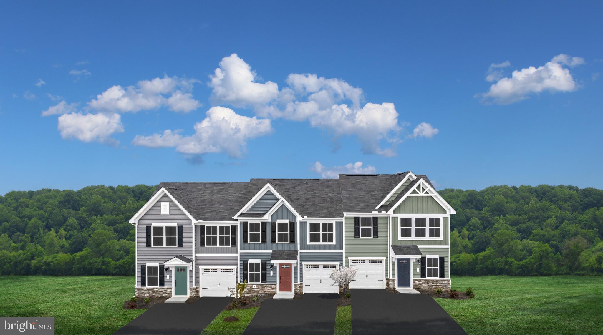 Brand New, QUICK-MOVE-IN, END-UNIT villa home with a 1ST-FLOOR owner's suite, garage & rear yard at ARCADIA NORTH! This Nassau three-level townhome defines easy. one-level living . Stretch out in the large great room or head into the open kitchen and dining space with an expansive center island that is perfect for trying out new recipes or entertaining. We've included beautiful granite countertops and LVP flooring to enhance your gorgeous new kitchen. Your private oasis awaits you on the main level and welcomes you to an oversized owner's suite with your own attached bathroom and huge walk in closet. When it’s time to call it a night, guests can head upstairs to 2 spacious private bedrooms and their own full bathroom. Enjoy the extra space of the unfinished basement, perfect for storage, an at-home gym, or for you to finish and style the way you want...we've even added the plumbing rough-in! Along with the first floor laundry and covered outdoor living space, the Nassau is your own private paradise perfect for low maintenance one-level living. Minutes to I-81 & Rt. 340.