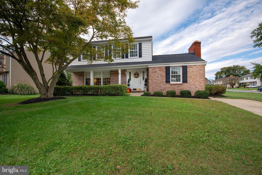 Spacious 3 bedroom 2.5 bathroom house on a corner lot in the Springdale community in Cockeysville. 1800+ sqft of living space with main level living room, dining room, powder room, eat-in kitchen and family room with cathedral ceilings, exposed beams and brick wood burning fireplace! 3 fairly sized bedrooms and brand new primary bathroom. Partly finished basement with access to backyard with patio in and shed for storage. Washer/Dryer in unit. Ready for move-in. 700 or higher minimum credit score.  Non-smoker property. No pets.