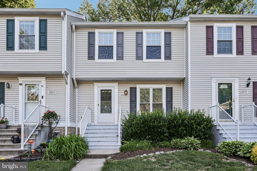 Tucked into the charming and tucked-away Antietam Woods Condo community, 2856 Burgundy Place offers the perfect blend of comfort, convenience, and lifestyle in the heart of Lake Ridge. This thoughtfully updated 3-bedroom, 1.5-bath spacious townhome boasts a highly desirable layout for the area, providing both functionality and flexibility for everyday living.

Step inside to find a freshly refreshed interior, featuring new paint throughout (2023), brand new vinyl flooring across the entire upper level (2023), and plush new carpeting on the stairs (2023). The open-concept kitchen flows seamlessly into the main living space, creating an ideal setup for both entertaining and daily life. Kitchen upgrades include quartz countertops and a full suite of newer appliances -all under 10 years old- including Frigidaire refrigerator, range, and dishwasher.

Upstairs, three well-proportioned bedrooms offer versatility for guest space, home office needs, or growing households. Additional updates include new ceiling fans in two bedrooms (2023–2024), updated outlets including USB compatibility, and refreshed bathroom fixtures with a high-pressure showerhead for a spa-like experience.

Major systems have already been taken care of, including a Trane HVAC system (2019) and water heater (2018), offering peace of mind for years to come.

Beyond the home itself, the lifestyle here is what truly sets it apart. Backing to peaceful woods, the property offers a serene setting with frequent visits from local wildlife (deer, birds, and more) right outside your patio. The Antietam Woods community is well known for its friendly, welcoming feel amongst neighbors. 

Residents enjoy access to the full range of Lake Ridge amenities, including pools, tot lots, pickleball and basketball courts, walking paths, and community events throughout the year all just a short stroll away. Even better, exterior maintenance is covered by the condo association, making for truly low-maintenance living.

Whether you’re a first-time buyer, downsizer, or investor, this home offers an incredible opportunity to get into the Lake Ridge market at an approachable price point, without sacrificing space, updates, or community charm.