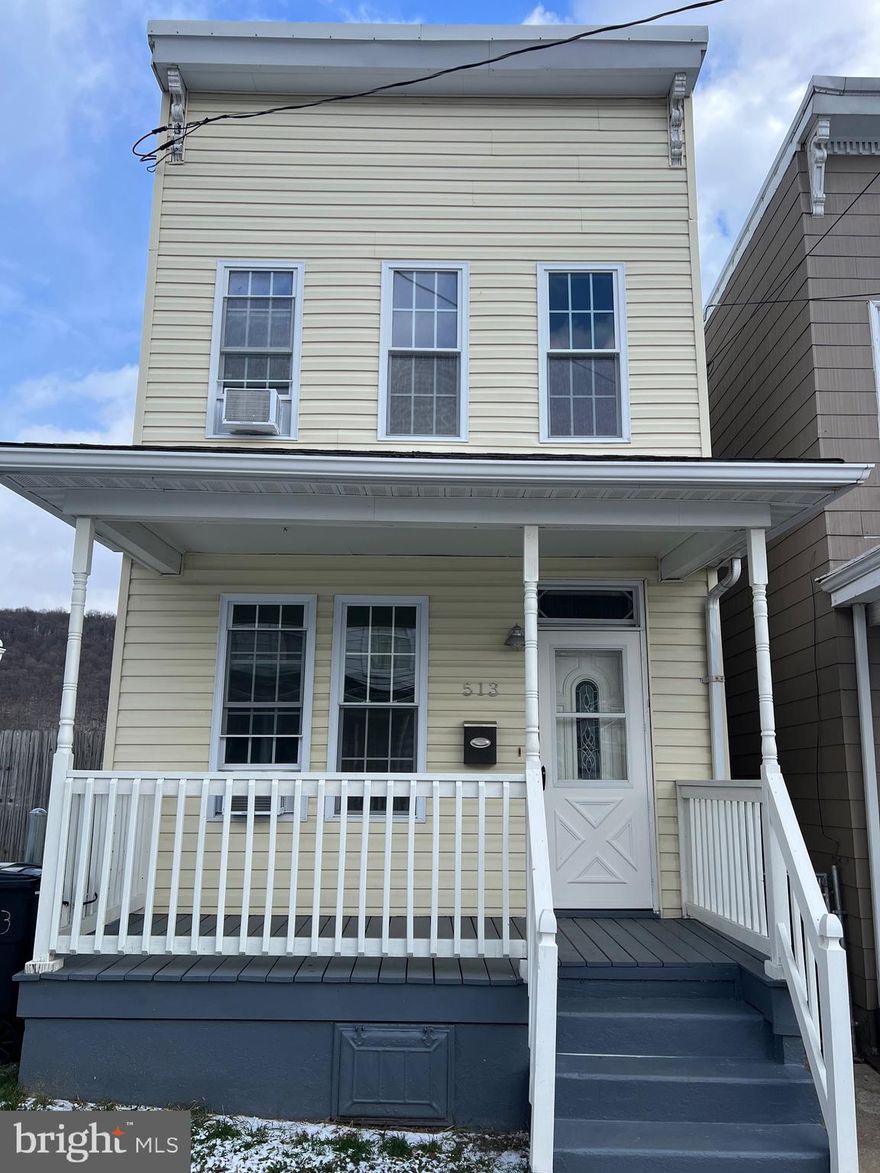 Take a look at this completely remodeled 3 bedroom home!  The large front and back porches are great for those summer evenings.  The rooms are large and bright with new windows and floors.  Off street parking and huge basement makes for plenty of storage and fun space!

**Price reduction!!!!