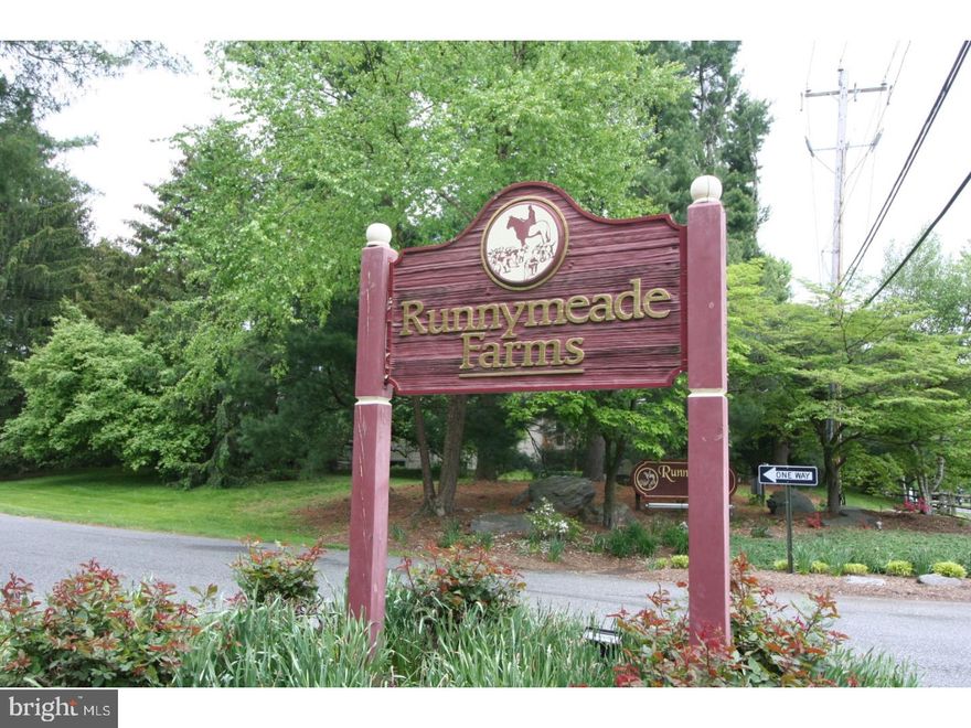 Wonderful 2 Bedroom, MOVE-IN condition, unit in desirable Runnymeade Farms in Edgemeont Township. This first floor unit offers privacy and one floor living at its finest. The kitchen has been totally gutted and replaced with all new Frigidaire appliances(Refrigerator, Oven, Dishwasher & Microwave), Granite countertops, New Cabinetry, Beautiful subway tile backsplash, ceramic tiled floor. There is a large LR/DR combo with sliders to allow the natural light inside and provide access to a great patio to relax or barbecue with friends. Master BR with 2 very large closets and a new counter height vanity and new toilet and large shower stall. 2nd BR is good size & has a double closet. There is a full hall bath with new Vanity and toilet and a tub/shower. The community has a pool and tennis courts for your use and an extra large parking lot with never a worry about where to park. Great school district and close to shopping. This community is always well maintained and the flowers and landscaping are breathtaking. Come see it today.