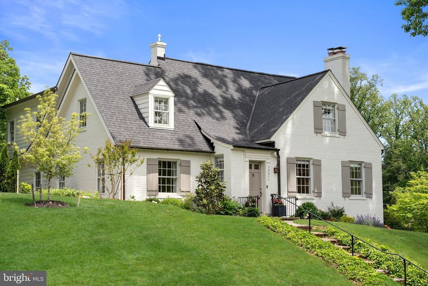 OPEN HOUSE CANCELLED - PROPERTY UNDER CONTRACT
A classic Colonial reimagined for modern living. This fully renovated and expanded home with 5 BR, 4 BA + office sits on a beautifully manicured 10,000+ SF lot in the heart of Chevy Chase. With over 3,400 SF of interior space, this residence offers the perfect balance of timeless design and luxury. The open-concept main level features a stunning gourmet kitchen with Taj Mahal quartzite countertops, custom cabinetry, a built-in Bosch coffee station, Rejuvenation hardware, and high-end Monogram appliances. The kitchen flows effortlessly into the family and dining areas where a cozy wood-burning fireplace sets the tone for stylish entertaining. A main-level bedroom, office, and laundry room offer flexibility and function. Upstairs, the vaulted-ceiling owner’s suite is a true retreat with three exposures, a spa-like bath with Newport Brass fixtures, and designer finishes including handmade Zellige tile. Two additional bedrooms and a full bath complete the upper level. The finished lower level offers a spacious guest suite and a large recreation room—perfect for relaxing or hosting. Enjoy outdoor living on the screened-in porch and rear deck overlooking a private backyard. The property also includes a driveway, 1-car garage, and a Tesla Level 2 NACS charger. Renovated in 2022,  the home features all-new plumbing, electrical systems, and a new roof for peace of mind. Located just steps from Rock Creek Park and Beach Drive. With incredibly easy access to downtown Washington, D.C., this turnkey Colonial offers the best of location, lifestyle, and luxury.