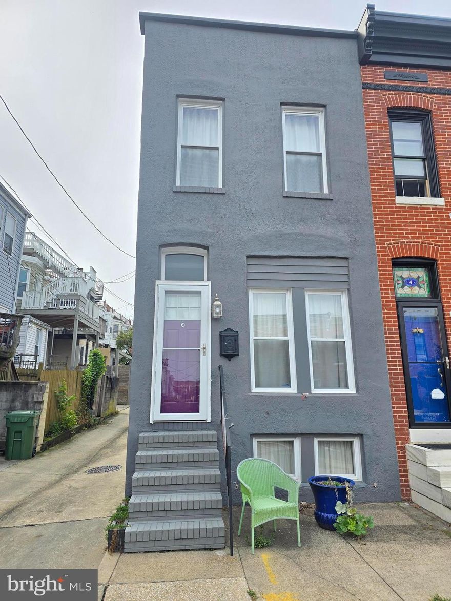 Beautiful End-of-group home offering charming details with modern touches throughout. Living room with fireplace mantel and gleaming wood floors leading to separate dining room. Spacious kitchen with breakfast bar, stainless steel appliances, island, abundant storage and countertop space! Convenient main floor half bathroom. Light filled second floor with 2 bedrooms and full bathroom with large spa-like shower, plus heated floors. Partially finished basement offers additional living space, plus workshop area and space for additional storage. Private rear patio waiting for you to turn it into your urban oasis and to top it all off, covered rear PARKING! This home has been exceptionally maintained, including the roof was replaced in 2017! All just steps to Patterson Park - Welcome HOME!
Application Qualifications: Minimum monthly income 3 times the tenant’s portion of the monthly rent, acceptable rental history, credit history and criminal history, which all must be verifiable. The application fee is $55 per adult which is non-refundable. They must submit their two most recent pay-stubs along with picture I.D.