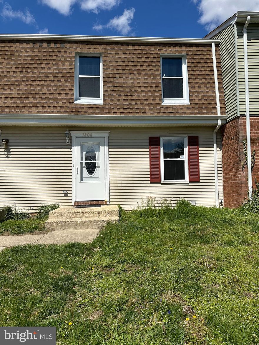 Welcome home to 1806 Sparrow Ct! This townhome in the highly sought after neighborhood of Spring Meadows offers 3 bedrooms, 1 full bath, and 2 half baths. With fresh paint and modern flooring, this home is move in ready. The main level offers a separate dining room, galley kitchen, half bathroom, coat closet and spacious living room. Off of the living room is a slider door and large deck with access to the fully fenced in yard. The upper level showcases the primary bedroom, with dual closets, two additional bedrooms and a full bathroom in the hallway. The lower level has an additional large recreation room, half bathroom, storage and laundry room