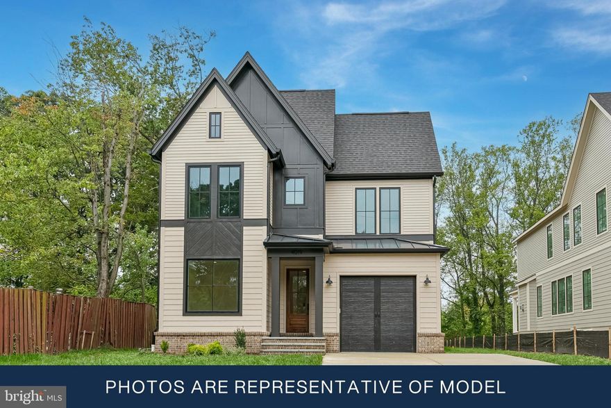 **To Be Built. Builder offering Financing Incentives - Interest rates as low as 4.5%.  Builder assistance available for qualified buyers. Limited-time offer.**

Experience timeless design and modern living in this brand-new custom home by Classic Cottages, ideally situated in the heart of Clarendon.

The main level offers a beautiful balance of function and style with a private office, elegant powder room, and a stunning gourmet kitchen featuring a large center island. The kitchen flows seamlessly into the great room and dining area—an open, airy layout enhanced by architectural touches such as arched doorways and an eye-catching arched feature wall.

Upstairs, you’ll find four spacious bedrooms, including a serene primary suite with a spa-inspired bath showcasing a walk-in shower, stand-alone soaking tub, and generous walk-in closet. A conveniently located laundry room completes this level.

The lower level is designed for entertaining, with an expansive recreation room, a wet bar, a flexible bonus space perfect for a gym or media room, and an additional bedroom with full bath—ideal for guests.

Outside, a detached shed offers even more versatility—perfect for a home office, workout space, workshop, or creative studio.

All of this just moments from the Clarendon Metro, award-winning restaurants, boutique shopping, and vibrant neighborhood amenities. A truly exceptional home in an unbeatable location.