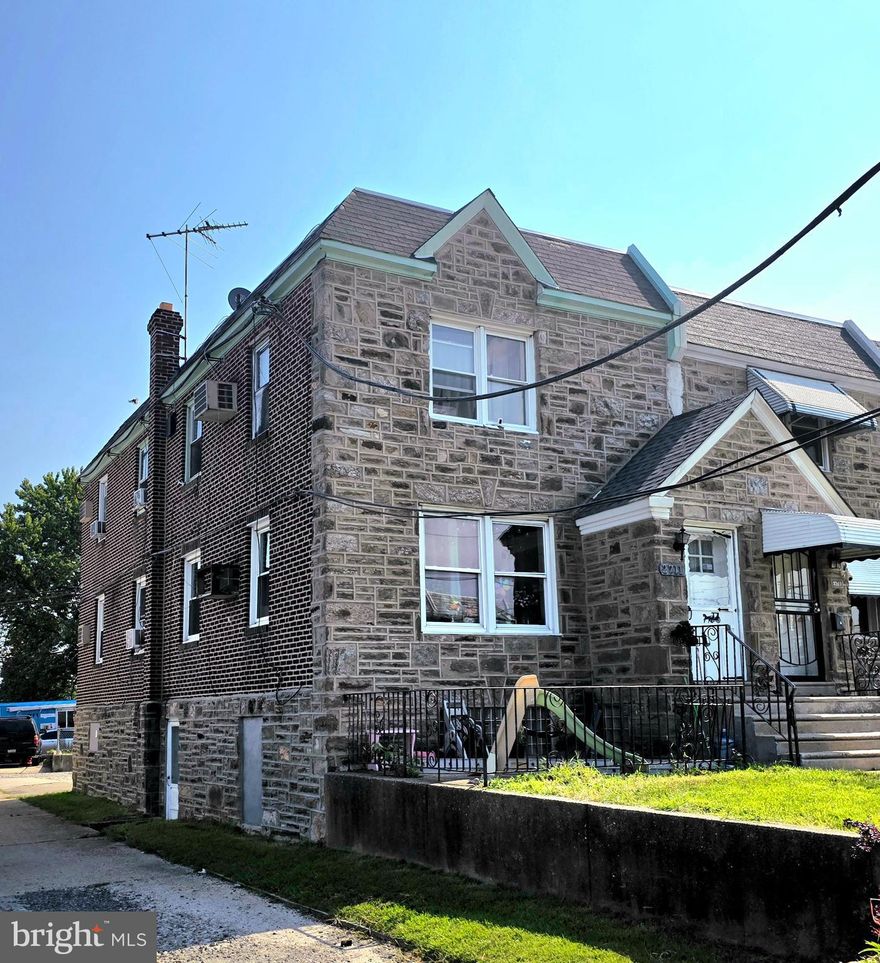 All the work is now finished. New heaters and new hot water heaters. Well-Maintained 2+2 Duplex in the Heart of Mayfair! This fantastic end-of-row duplex offers so many positives, it’s hard to fit them all in one description. Each floor has its own private entrance and secure basement access, making it perfect for both privacy and convenience. 
Both units feature hardwood floors, good-sized living rooms, comfortable kitchens, and well-proportioned bedrooms. You’ll also find wall and window A/C units to keep things cool. Thanks to its end-unit location, there are extra side windows that flood the interiors with natural light.
The basement is a huge bonus—each apartment has its own private storage unit and dedicated washer and dryer. Recent updates cover all the big-ticket items: two brand-new hot water heaters, two brand-new gas heaters, and a roof that’s been inspected, certified, and repaired where needed. All utilities are separately metered, including water, electric, and natural gas. There’s also a garage rented separately for extra income, plus a side door to the basement for easy access by both owner and tenants.
Location is unbeatable—right across from a supermarket and bank, and just steps from additional shopping, dining, and entertainment. Both current leases are month-to-month with long-term tenants who have a solid payment history. The entire basement was just refreshed with new concrete work, fresh paint, and updated lighting.
Whether you’re a seasoned investor or owner occupant just starting your portfolio, this turnkey property delivers steady income, prime location, and peace of mind with all the major updates already done.
Fare market rents in this area for apartment with these amenities are around $1400.00.