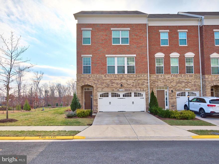 PRISTINE+END UNIT w/Over 2800 Sq.ft**On a DEAD END ROAD**3 LVL Bumpout**4 legal Bdrms/3.5Bths**Tons of upgrades through out**Hardwood on entire Main level**Gourmet Kitch w/granite, Stainless steel Appliances, Island+huge walk-in pantry*Large 2ndry BDRMS**Laundry on Bedroom level**Master suite with sitting room, tray ceiling, oversized Walk-in Closet plus luxurious private bathroom**Fully Finished Basement w brand new carpet/Full bath+ legal Bedroom**Fully fenced backyard**Deck**Rent Includes Verizon FIOS Internet & Basic Cable & Telephone+++HOA Amenities: Basketball Courts, Bike Trail, Community Center, pool, tennis courts, playgrounds & more!READY TO MOVE IN NOW!