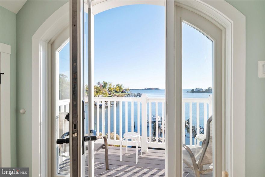 3717 Parke Drive is perfectly situated in the highly coveted and rarely offered  Turkey Point Community.  
 This community offers  a lifestyle that many people dream about. This stunning waterfront home was built in 2018.  Three finished levels with exceptional water views feature 5000 square feet of living space!  10+ foot ceilings, a gourmet kitchen, elevator, and 4 fireplaces are just a taste of what this home has to offer.   You don't want to miss this...