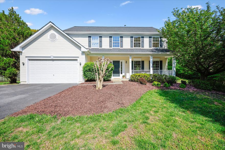 OPEN HOUSE Sunday May 4th 2-4 pm.  Welcome  home!  Enter the open foyer with a cathedral ceiling and wood flooring.   Continue to the light filled kitchen where there's plenty of space for gatherings around the generous island. The majority of the appliances are new as well as the water heater.  An extension of the kitchen, the spacious sunroom is a true showstopper drawing in abundant light and nature. Enjoy the deck and the flat backyard that backs to mature woods. One of the home's most stunning features is the multitude of windows lining the back of the house and offering peaceful views.  Find your way into the woods where there are miles of scenic hiking and biking trails.  The upper level boasts freshly painted and generously sized bedrooms with brand new carpet.  The hall bathroom has 2 sinks and a spacious vanity.  Open and airy, the master suite has a high ceiling, huge walk in closet and a bathroom designed for luxury and functionality.  The fully finished basement with full bath provides flexible space for guests, recreation, and a home office.  *Seller would be open to a short term rent back if available *