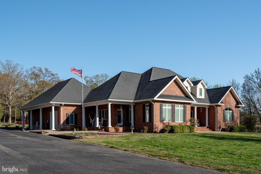 What's in your dreamscape? This spectacularly set custom home is ready for your big life plans! Bring your home-based, farm-based, or commercial business dreams to this VMX-zoned escape in the Valley, which has not just one public sewer connection, but two! Or, if your dreams are the simplicity and serenity of relaxing in a pool with a pond and pasture-like view, romping on or planting garden rows on 10 full acres, surely Shetland Acres is your new home. This home is truly a flexible one - for the indoorsy resident it offers naturally lit windows with views, a 4-season sunroom with a cozy, beautiful stone fireplace, large kitchen with loads of counter space, open to a fully-windowed dining area, two primary suites (one large, one smaller), convenient off-kitchen large laundry/storage area, and an office or reading room ready for your focus or feet up for a few. For the outdoorsy resident, this property offers a huge hardscape patio just a couple steps outside the sunroom, a half bath just inside the hall off the patio or the 2-car garage or 1-car/workshop with summer kitchen space, a run-in shed/pergola (recently improved), a large shed (recently renovated), a coop and chicken yard complete with or without the chickens (!), a professionally installed above ground pool, a regularly plowed and planted garden area, a zip line, trampoline, installed professional-level basketball hoop, and a driveway for days for all of your toys or potential business building success! Enjoy all of those outdoor amenities with your furry family members with the Invisible Fence installed on the property (buyers would need to purchase a controller).  From the front door to the very back door, you'll notice the well done trims and details that set this apart from the typical spec home, and while it is not a fully treed property, it is placed perfectly for privacy. Whatever your pleasure, it is accessible from Shetland Acres with ease - turn left to take in breathtaking views of the river and access some of the best restaurants around, and turn right to head to the grocery and restaurants in Callaway and either Webster Outlying Field (WOLF) or NAS Patuxent River, the charming, historic, local small-business hub of Leonardtown, access to Route 5 north to DC or Route 4 north to Annapolis. Dare to dream and make them all come true at your new home! *DISCLOSURE* - security system on property has video/audio