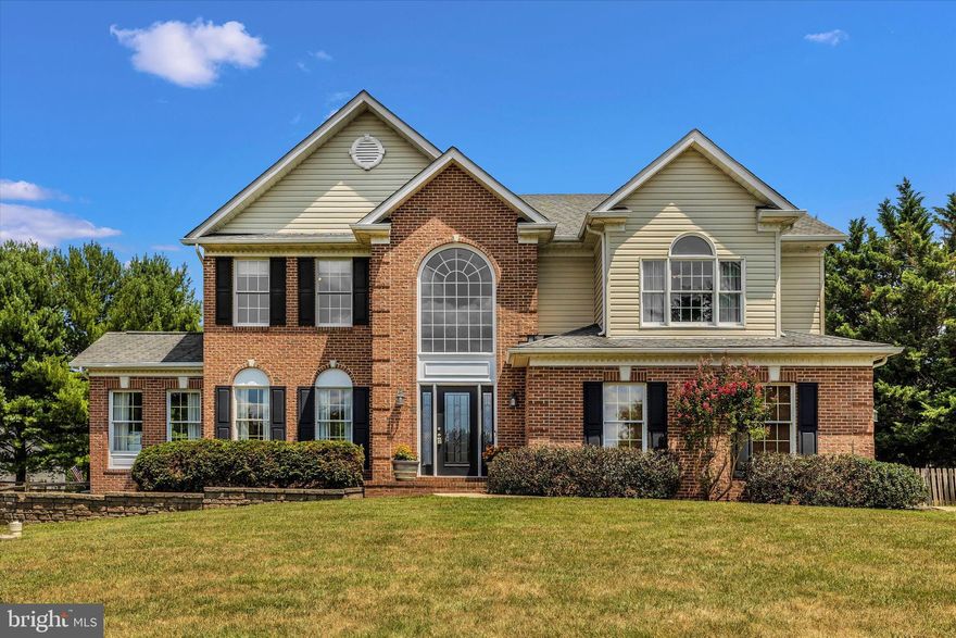 Come enjoy the good life in Mount Airy in this gorgeous home situated on a level 1.20-acre private lot on a quiet cul-de-sac in a very desirable neighborhood!  This pristine home is move-in-ready with numerous fresh updates throughout.  The modern open floorplan is sure to please with newer luxury vinyl plank flooring on the main level and fresh neutral paint throughout.  From the elegant two-story foyer enter the adjoining living and dining rooms where you can host the holidays and special meals in style.  The private home office has a handy built-in bookshelf and is filled with windows and views of the front and back yards making working from home a pleasure.  
The fresh white kitchen offers a full view of the pool and the breakfast room sliding door opens to the deck that is perfect for grilling, dining, relaxing and entertaining!  The family room features a cozy gas fireplace and offers more views of the backyard oasis.  The laundry room and half bath complete the main level.  Upstairs awaits the luxurious primary suite that features a sitting area and large walk-in closet with lots of space for your wardrobe and shoes.  The primary bathroom offers separate vanities, soaking tub, separate shower, water closet and linen closet.  There are three additional generous size bedrooms and hall bathroom. The finished basement features an expansive, open recreation room with media area, billiards/game area, storage, and walk-up sliding glass door to the backyard.
Enjoy the best of summer in the backyard oasis complete with large deck, patio, hot tub, and heated swimming pool!  The entire level backyard is fenced making it perfect for pets and play!   There's NO HOA so your trailer, boat, RV, and recreational toys are welcome! This quiet and peaceful setting offers quick access to downtown Mount Airy, shopping, dining and is less than 4 miles to I-70!   Some recent improvements include - fresh paint 2023; new water heater 2022; new flooring on main level 2021; new pool liner 2021; new garage door 2020; new carpet upper level 2019; new heat pump 2017; roof approx. 8 years age.   This home has been lovingly maintained and is sure to go quick so schedule your showing today!