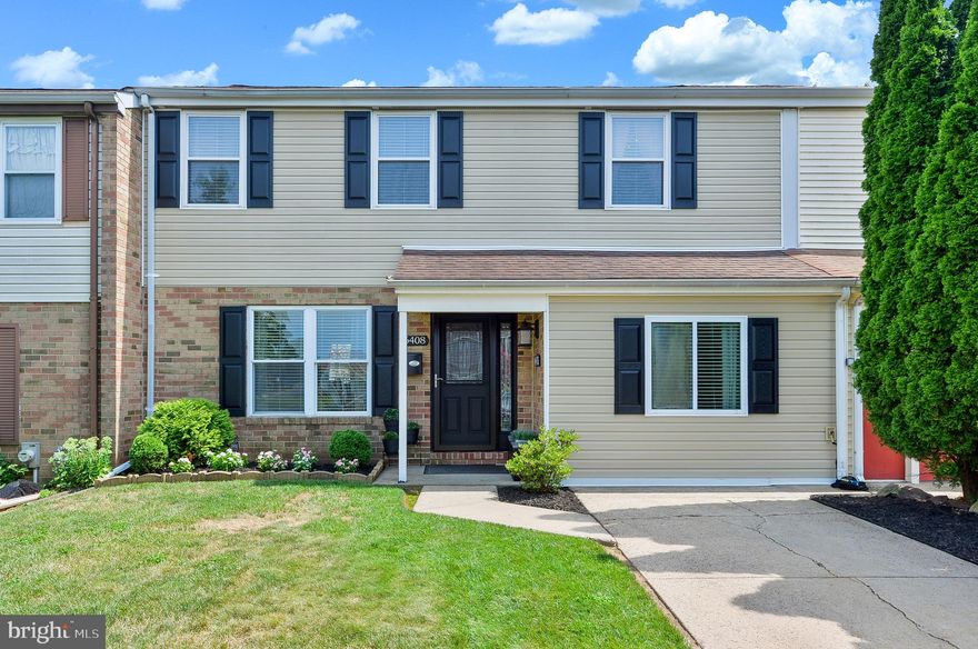 Welcome to 6408 Trenton Court, a beautiful, newly renovated townhome in Bensalem! This home has been entirely updated throughout, with three large bedrooms, one full and one half bath, this home truly has it all! Enter through your front door and immediately take notice of the large open floor plan, stunning hardwood floors and amazing natural light throughout. Your first floor contains a large open living room that leads into your spacious dining room area, all complete with hardwood flooring throughout. Off of your dining room you have a spacious, brand new kitchen, complete with stainless steel appliances, white shaker cabinetry and granite countertops. The first floor is completed with a new half bathroom and an additional den space off of the living room, perfect for entertaining your guests. You also have a large and spacious back yard with a shed, which is great for the summer nights. Upstairs you have your master bedroom, with walk in closet, a stunning, newly renovated full bathroom and two oversized bedrooms. This home is one of a kind, schedule your showing today as this home will not last long!