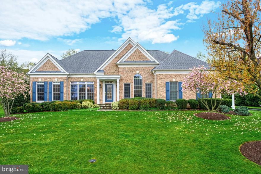 Gorgeous Single family located in the highly sought after Lenah Run community!  POWERFUL LAYOUT that boasts impeccable taste and pride of ownership through out the home.  Main level offers VERY open light and bright layout that is perfect for entertaining and family gatherings!  Chef's dream kitchen is open to the family room, break area and the formal dining!  Three LARGE bedrooms on the main level that are thoughtfully laid out around the main living space.  Executive style library/office is situated right at the front foyer.  The lower level continues to impress with large fourth bedroom and a full bath.  Yet still offering plenty of space for home gym, another room that can be used as a bedroom, theater area and has a large space for a rec room and game room area!  Backyard is centered around a covered patio and being adjacent to a open lot feels like you have privacy and space!  This is MUST SEE!  HURRY!