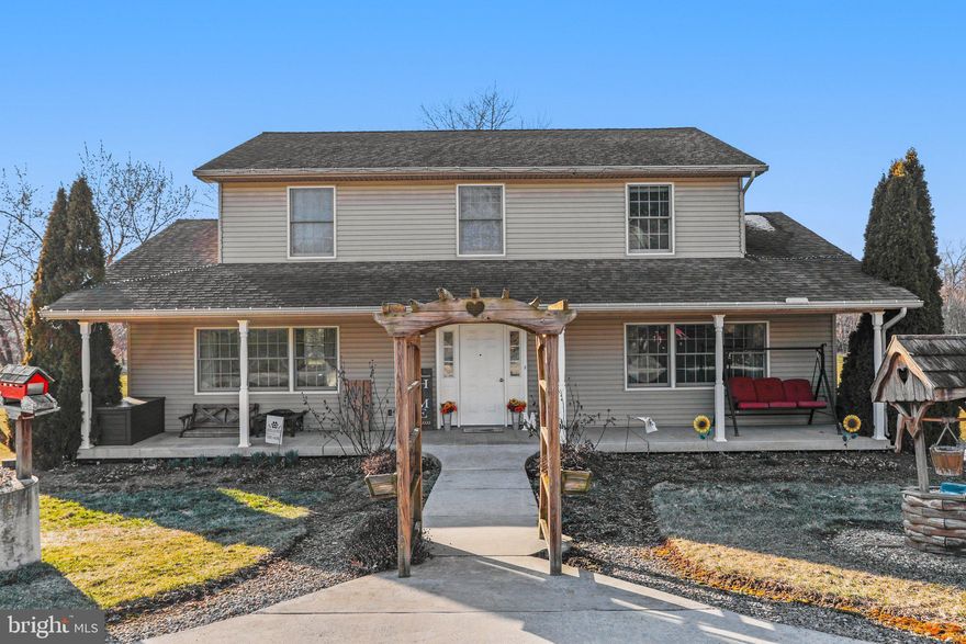 Quality construction and plenty of space both inside and out! This home located just outside of Waynesboro in the Quincy area offers country living with a short drive to town. The home was built in 2005 by Roland Hess with 3 bedrooms, 3 full bathrooms and a large main floor living area. The home offers high quality Andersen double hung windows, Hess custom cabinets, natural gas heat, a large parking area with address stamped into the driveway, public sewer and so much more. The walk out level basement is partially a garage but also offers both storage space and unfinished area that could be potential for yet another living area. A large flat yard space has made a great area for a large vegetable garden that you can have underway this summer. The front porch provides plenty of space for sitting and enjoying or decorating until your heart's content. Add this property to your must see list for a top of the line house at a fantastic price!