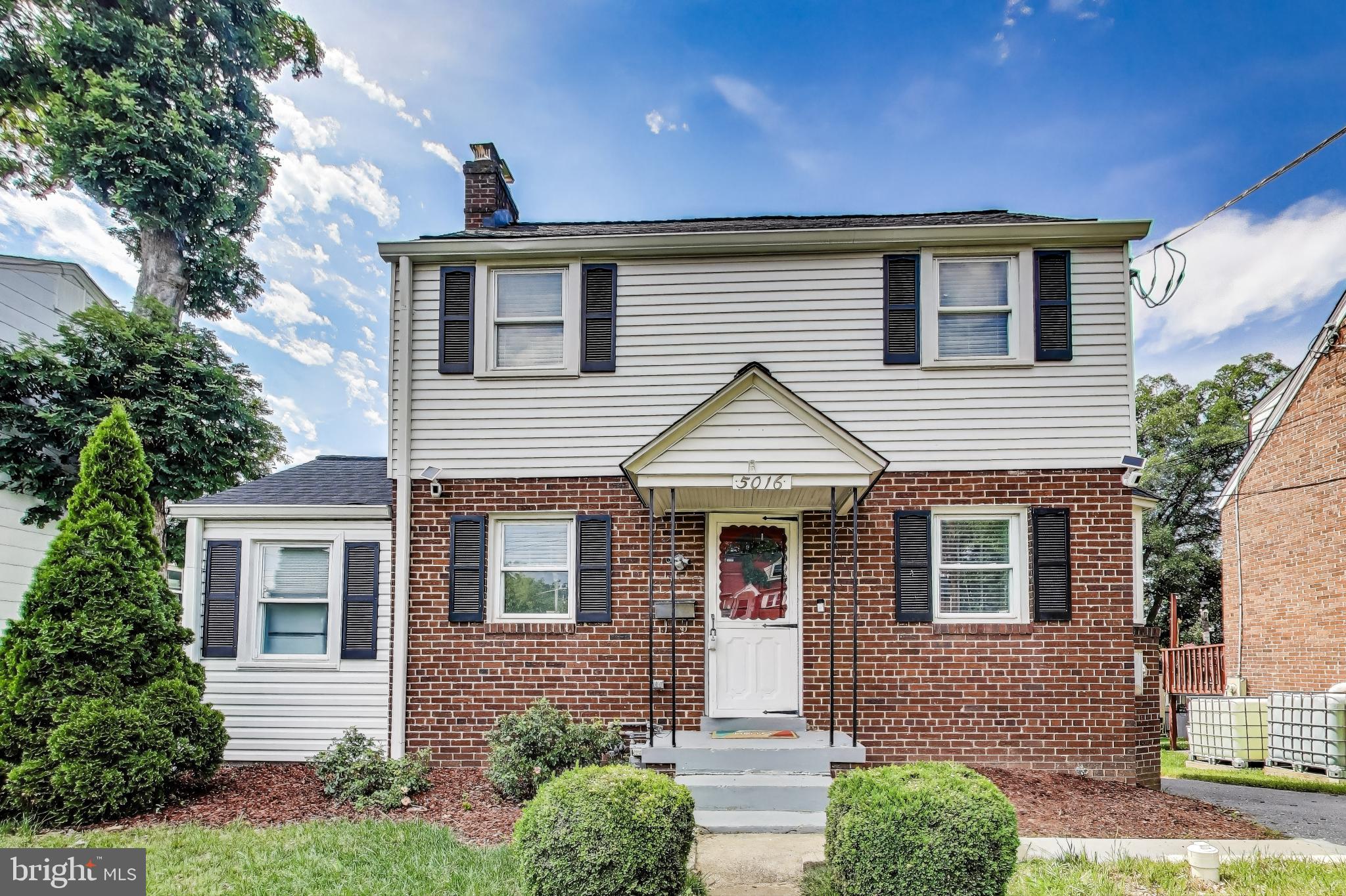 ***$10,000 Welcome Home Grant available. Please contact agent for more information!***
Welcome home to historical Hyattsville! This updated 3 bedroom, 3 bathroom detached home has an unbeatable location, and a rare opportunity for multiple living spaces. Inside the front door, the inviting family room features gleaming hardwood floors and boasts a wood-burning fireplace with a classic brick surround, while the adjacent dining room includes a bay window and elegant crown molding. The bright, remodeled kitchen offers abundant cabinetry, stainless steel appliances, sleek quartz countertops, and a timeless subway tile backsplash. A laundry room and a fully updated bath complete the main level. Upstairs offers two generously sized bedrooms with ample closet space and a second full bathroom. The lower level presents a rare opportunity for multigenerational living with a private suite complete with a kitchenette, full bathroom, and a separate entrance from the backyard. Enjoy outdoor living with a covered deck and a large, flat backyard that backs to trees - perfect for relaxation, gardening, or play. Ideally located just minutes from Aldi, Whole Foods, Walmart, the Arts District Hyattsville, Northwest Stadium, Fletchers Field, and several major universities including Catholic, Gallaudet, Howard, and UMD. Excellent commuter location with quick access to the Baltimore-Washington Parkway, Kenilworth Ave, Route 1, and multiple Metro stations including Hyattsville Crossing, New Carrollton, College Park, and West Hyattsville.