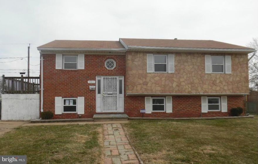 HUD Owned Home, case number 241-868416. HUD Homes are sold "as is," FHA insurable with repair escrow, subject to appraisal. Don't miss out on this value priced home! Enjoy nice room sizes, wood floors and ample yard area. Great for warm weather entertainment. Use the basement for extra storage and/or living space. Just a short drive to Downtown Baltimore.