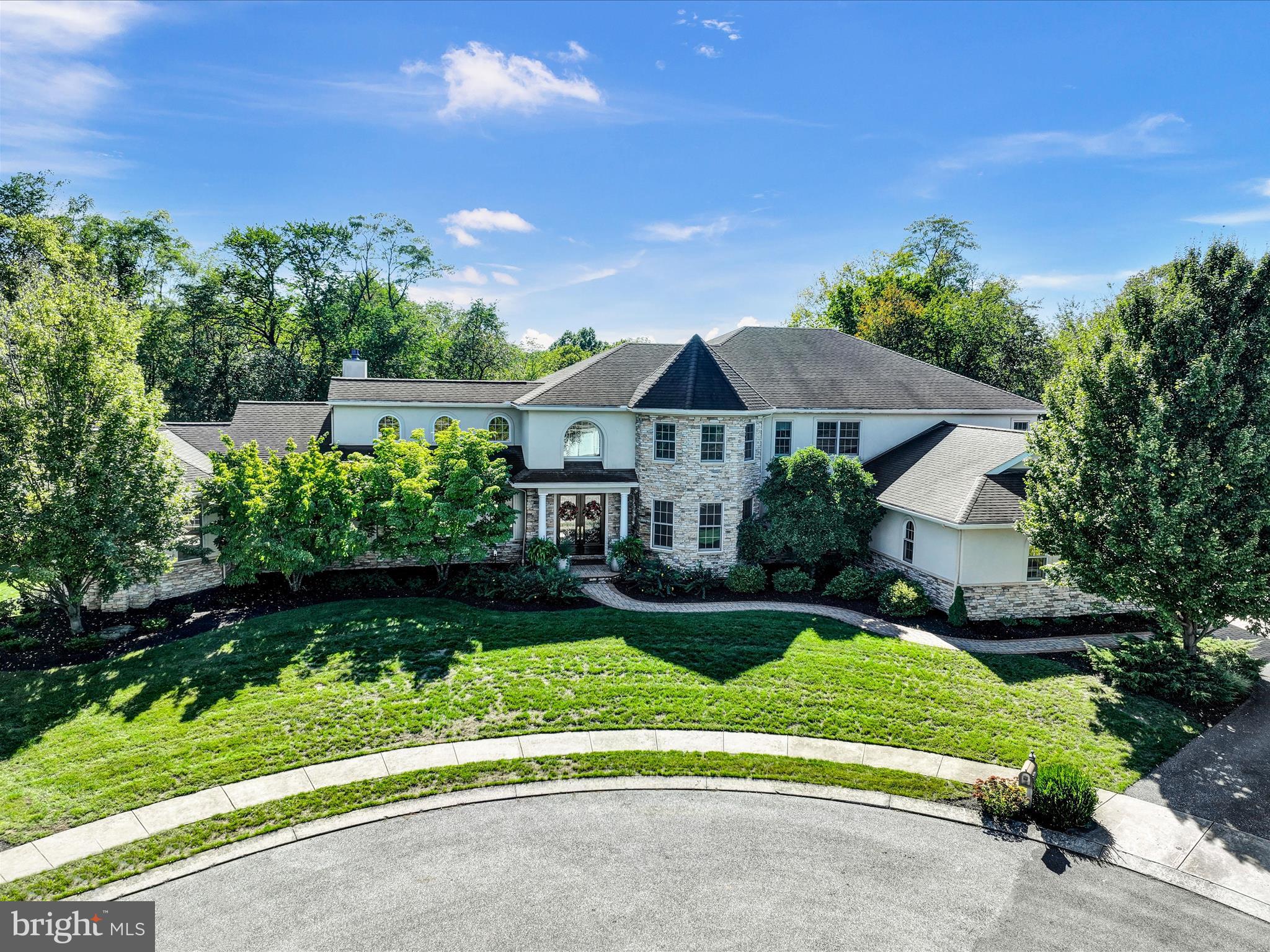 For Buyers looking for an exquisite home with room to spread out, Welcome to this spectacular home located on a .91 acre lot in Elizabethtown, with a large, semi-private backyard. With over 8800 SF of total living space, this impressive property features 8 bedrooms and 6 full baths. The first floor boasts a luxurious primary ensuite while the second floor includes 6 bedrooms connected by 3 convenient Jack & Jill Baths . The lower level is designed for versatility, offering in-law or nanny quarters complete with a kitchenette, full bath, bedroom, laundry area, dining space, large family room with a gas fireplace and a theater/media room. Culinary enthusiasts will love the chef's kitchen, featuring two large islands, abundant counter space, a baker's mixer lift cabinet, a Dacor warming drawer, and a Marvel wine cooler. Top-of-the-line finishes abound, including Premier cabinetry in the kitchen, butler's pantry, baths and great room, a Wolf gas range top, a Sub Zero refrigerator and freezer and two Miele dishwashers. Additional highlights include limestone tile, 4" maple hardwood floors and new carpeting in the bedrooms. Enjoy high ceilings on every level, rounded corners, and a large first floor laundry area with an exterior entryway equipped with 6 coat closets. 3 Carrier HVAC units, two gas water heaters, two - 200 AMP electrical services. There are countless features to discover in this stunning home. Schedule your showing today--your dream home awaits! At the end of December 2024, Zillow revealed its 2024 List of Most Desirable Cites and Elizabethtown made the list as Most Popular Small Town!
