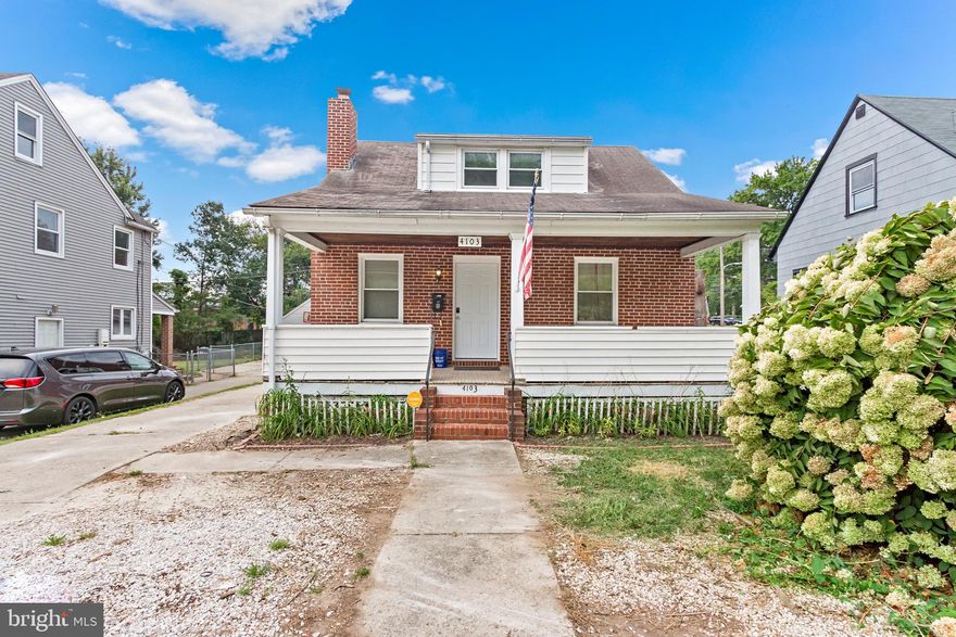 Experience the charm of this Craftsman-style Cape Cod home in the desirable Rosemont East neighborhood. Boasting 4 bedrooms and 2 bathrooms, this residence offers both style and functionality. Upon entering, you'll be captivated by the living room's stained glass accents, lending a unique character to the space. The adjacent dining room, featuring a bay window, provides a warm and inviting atmosphere for meals and gatherings. The kitchen is a chef's dream with granite countertops, stainless steel appliances, and ample table space for casual dining. Convenience is key with one bedroom and a bath on the entry level, ideal for guests or as a home office. Venture to the upper level, where you'll find two additional bedrooms, providing privacy and comfort for all members of the household. The finished basement offers a versatile recreation/family room area, complete with a full bath and an additional bedroom. This space can easily be customized to suit your lifestyle, whether for entertaining or relaxation. Enjoy the outdoors on the covered front and rear porches or on the deck, perfect for hosting outdoor gatherings. Parking is a breeze with a driveway and a one-car detached garage, providing plenty of space for your vehicles and storage needs. Don't miss the opportunity to make this wonderful property in Rosemont East your new home. Explore the possibilities and schedule your viewing today!