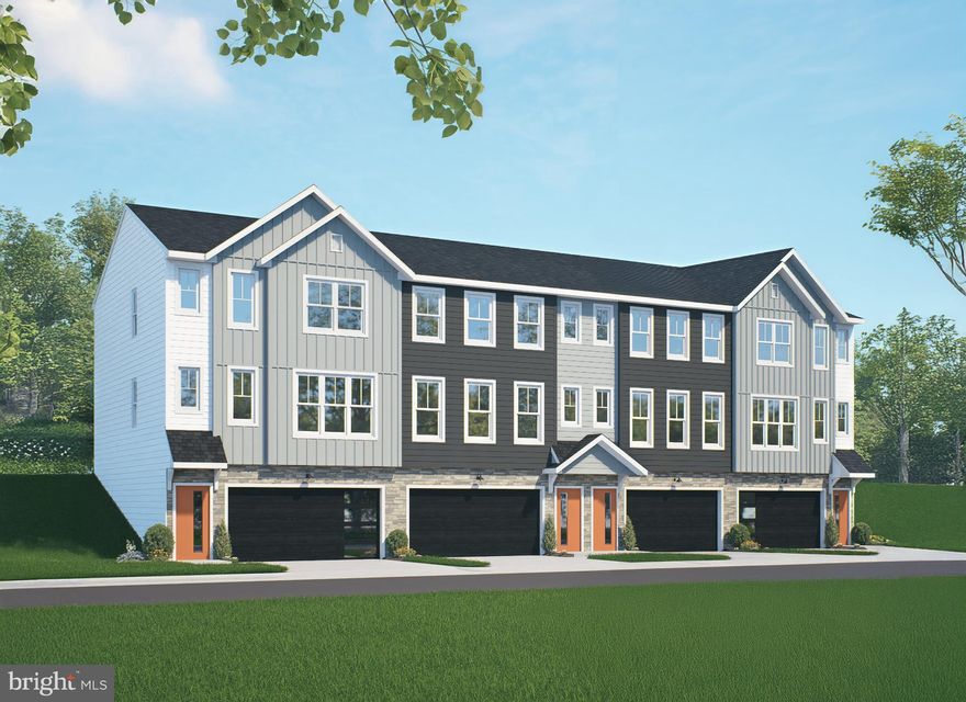 UNDER CONSTRUCTION – AVAILABLE THIS FALL: This 3-story, end-of-row townhome includes a 2-car garage, finished bonus room, and a patio for outdoor living. On the main level, the spacious living room opens to the dining area and kitchen. The kitchen features attractive cabinetry, quartz countertops, stainless-steel appliances, and access to the rear patio. On the 2nd floor, the owner’s suite includes a private bathroom and an expansive closet. Two additional bedrooms, a full bathroom, and a convenient laundry closet complete the 2nd floor.