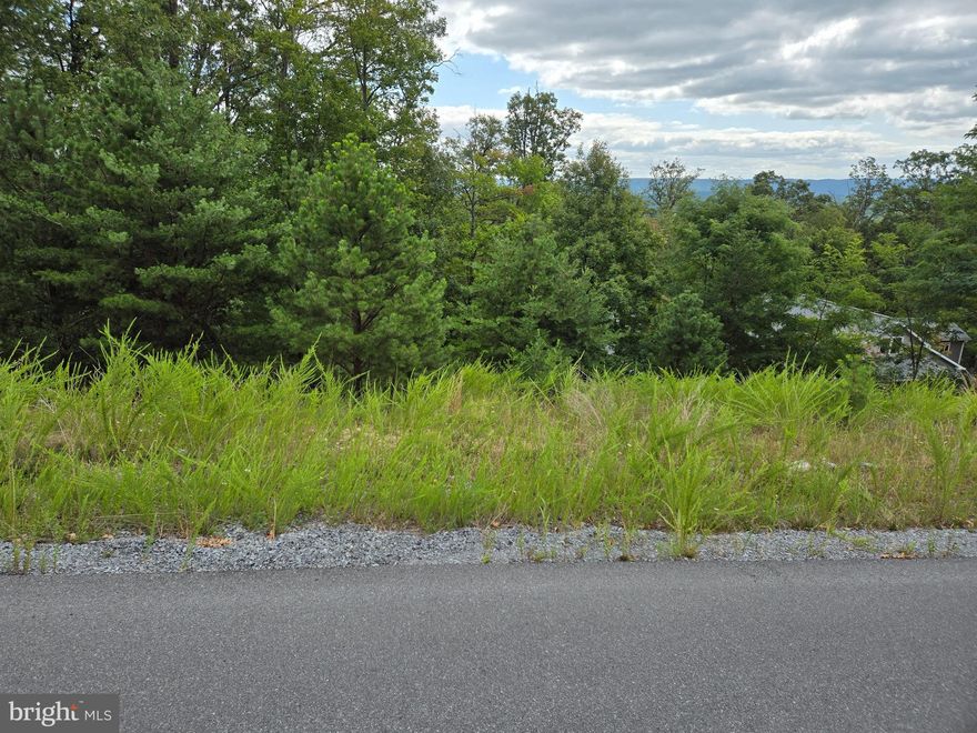 Lovely 1.2652 acre wooded homesite located on Moundbuilder Loop with winter mountain views facing east! Build your dream vacation or primary / retirement home at The Woods with underground utilities, public water and public sewer.