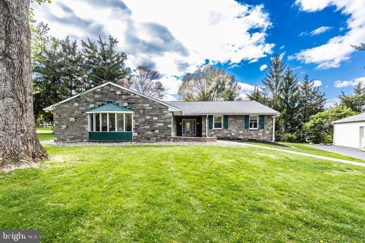 4 BR, 3 BA home situated on 1.88 beautiful acres locate in Wayne PA, Upper Merion township. Rent includes lawn cutting and snow removal. The 2,400 s.f. main floor is bright and airy. Bedrooms are all good size along with large Living, Dining and Kitchen areas. House has a full basement with over 600 square feet of finished area along with a fireplace and full bathroom. Large backyard with fire pit and a patio right off master bedroom. The house has an automatic backup generator. Close to McKaig Nature center, walking/biking trails, King of Prussia Town Center, KOP Mall and easy access to the main travel arteries in the area. Small dog OK, no cats. No smoking inside house. Minimum one year lease. Access to garage for one car parking. Tenant pays for all utilities and trash removal. To qualify for this property, you must have good credit with a FICO score of 650 or higher and your monthly income must be at least three times the amount of the monthly rent. Previous evictions are not permitted. Additionally, you must have at least one year of verifiable income, which can be demonstrated through pay stubs, bank statements, or income tax records.