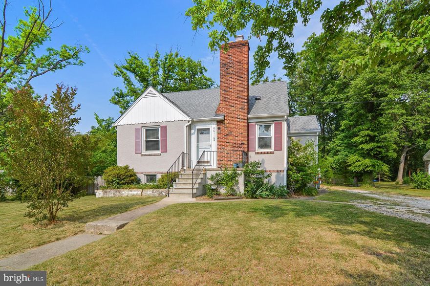 Just listed in Parkville!  This updated cape cod features all the upgrades, great parking and large lot size.  Why settle for a townhome when you can have a three bedroom single family cape cod in Parkville!  Main level has a spacious living room has hardwood floors and wood burning fireplace with mantle.  Large separate dining room, also with hardwood floors.  The kitchen has been updated with laminate floors, stainless steel appliances including gas range, built-in microwave and dishwasher.  Primary bedroom is also on the main level and features spacious bedroom area and barn door to a very large walk-in closet.  Main level full bath.  On the upper level, there are two spacious bedrooms and storage space.  The lower level has been improved with a family room featuring newer carpet and fresh paint, a custom built bar with wood floors and built-in shelves in the bar area.  Separate laundry with newer washer, plenty of  storage areas and a half bath.  Outside the home, there is a large rear deck with adjoining deck around the above ground pool.  The rear yard is large and is fully fenced.  There is plenty of parking for up to 8 cars or plenty of space for your boat, trailer, camper, etc.  This property is not subject to an HOA.  Updated architectural shingle roof and much, more!  Parkville zip but zoned for Loch Raven High.