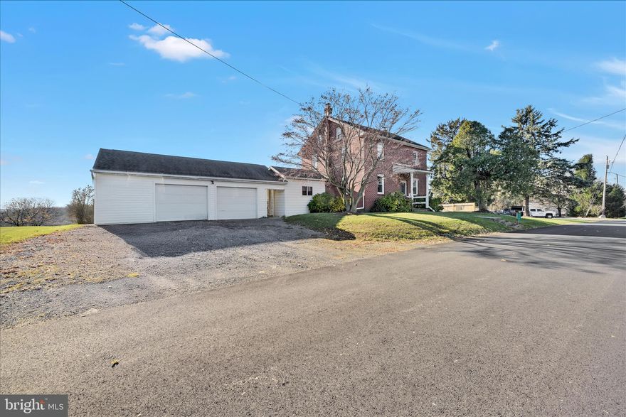 Public Auction Friday, April 10, 2026 @ 5PM. Open House Saturday, March 21 & 28 from 1-3 PM. Buyer required a 10% non-refundable deposit. Settlement within 45 days. Buyer pays the RE Transfer Tax. List price does not reflect the final sales price. **Country 2 Sty 1368 SF Home with a Large Shop on 2.43 Acres in the Bernville/Strausstown Area. Main Level consists of an Eat-In Kitchen w/access to a large deck, Living Room w/Fireplace, Lg Laundry/Mudroom. Upper Level has 3 Bedrooms and Full Bath, Basement, Detached Oversized 2-Car Garage. 50x62 Shop with 2-16'H Overhead Doors. Attached 392 SF Office, Lean-To for storage, Note: A nice 2 Sty on a level 2.43 acres. A large modern shop with ample parking, allowing for an in-home business. Check with zoning for permitted uses. Easy access to Rts 183, 419 & 1-78.