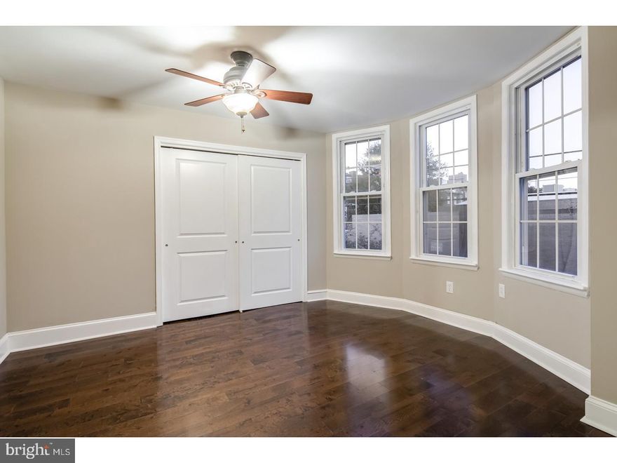 Amazing Bella Vista unit, full renovation in Meredith school district! Corner property with newer hardwood floors throughout, Skyline views, and tons of front and side windows. Spacious rooms, granite kitchen, central air!! Washer/dryer in the lower level for the tenant to use free of charge. 2 bedroom unit! Walk everywhere. Across the street from a beautiful park. Take advantage of the Meredith school district! Wonderful location. There is a flat $25 per month fee for water.