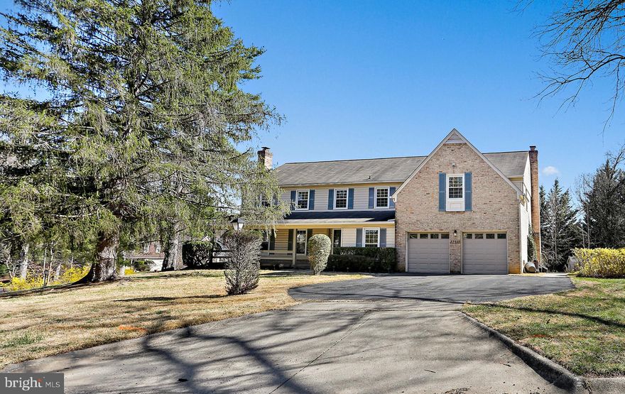 OFFER DEADLINE IS MONDAY MARCH 31ST AT NOON. Welcome to 12311 Overpond Way in the sought after community of Copenhaver! Spacious & Versatile 6-Bedroom, 4.5 Bath Home  with the 6th Bedroom conveniently located on the Main Level! This home is perfect for growing families or multi-generational living. Nestled on a charming lot, this home greets you with a large covered front porch and a full brick exterior on an oversized lot for timeless curb appeal. Step inside to a ceramic slate style foyer leading to a warm and inviting living room, complete with a wood-burning fireplace and gleaming hardwood floors. The formal dining room provides ample space for gatherings with family & friends. The kitchen boasts granite countertops, electric cooking, and 12x12 ceramic tile floors. The bright & airy Breakfast room with bow window is the perfect spot for morning coffee, plus direct access to an oversized composite deck with low maintenance railings. Make your way to the family room, featuring wood beam ceilings, a second wood-burning fireplace with brick & slate surround, and sliding door access to the enormous deck. Additionally, you’ll find the home office with built in shelving (or potential main-level 6th bedroom with closet), a half bath with tile flooring, and convenient access to the 2-car garage. Upstairs, retreat to the expansive primary suite, offering a sitting room, two full baths, a walk-in closet, and two additional closets for ample storage space. Four, well-appointed bedrooms round out this level with plenty of space for the entire family plus a convenient bedroom level laundry chute also accessible by the front -main level closet. The Bedroom level also includes two additional full baths-one with a tub/shower, and another full bath with a step-in shower. The basement has endless possibilities and features a laundry area and ample storage- and is complimented by a walk out to the fenced rear yard.  Located in the sought after Potomac neighborhood of Copenhaver,  near top rated schools, parks,  recreation facilities, and nationally rated golf courses plus easy access to commuter routes, this is the opportunity you’ve been looking for! This Copenhaver  home is just waiting for your personal touch! This home is being sold "As-Is"